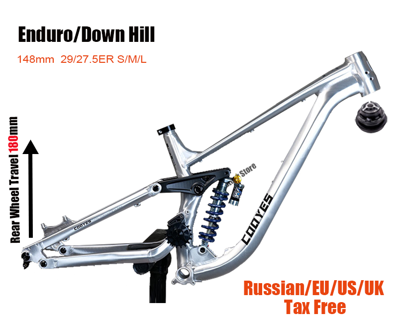 Mountain Biking Overalls - 풀 서스펜션 프레임 FR/DH/AM 엔듀로 알루미늄