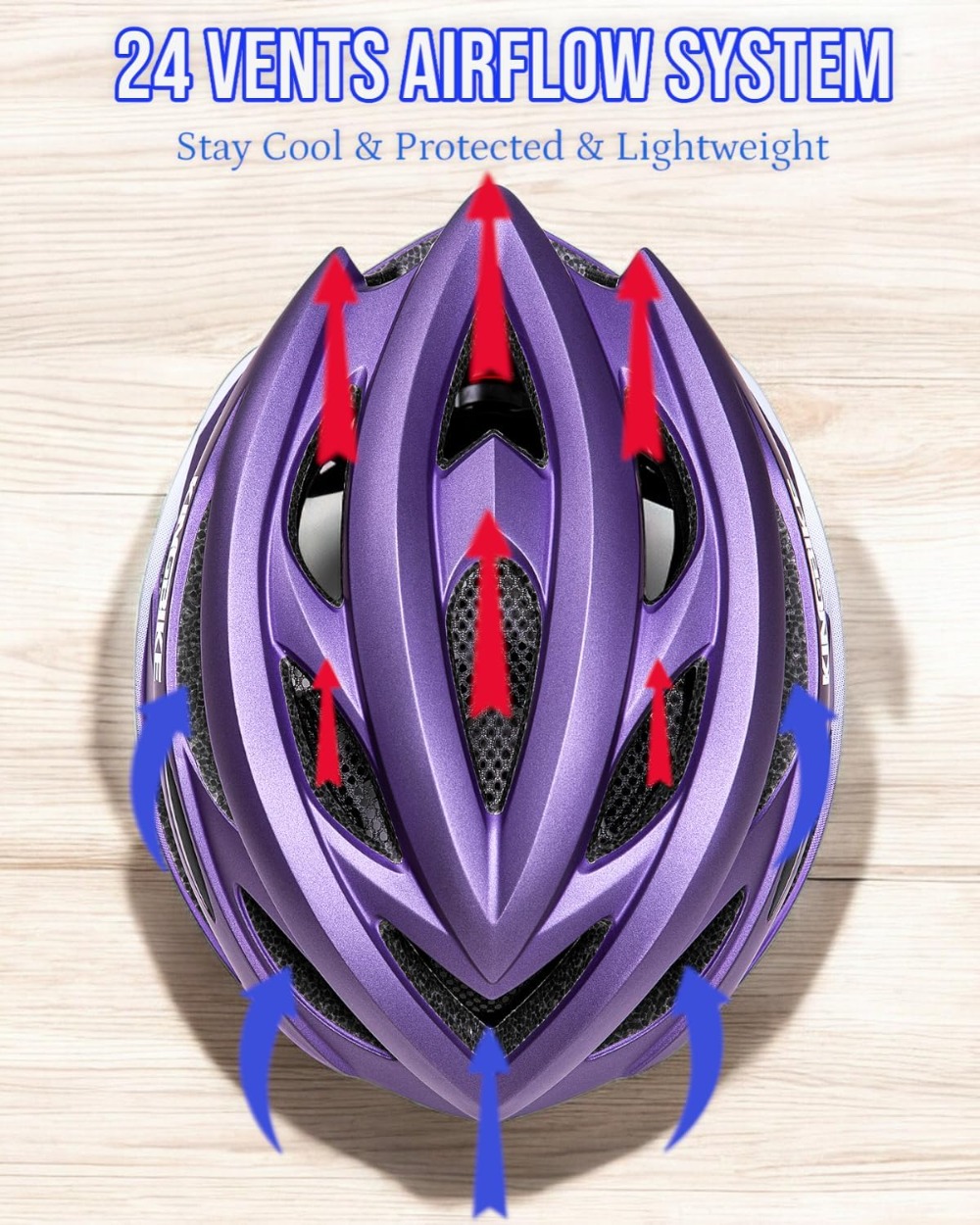 성인 및 청소년용 자전거 헬멧, USB 라이트 포함,  - Mountain Biking Images 리뷰 및 가격