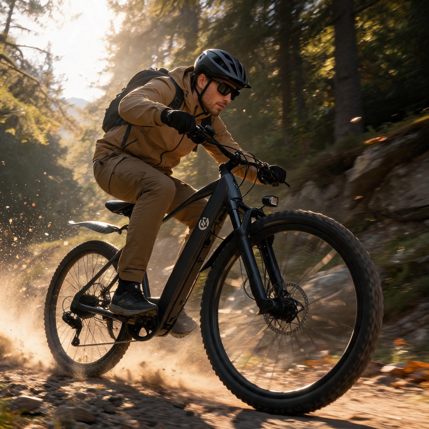 전기 산악자전거, 풀 서스펜션, 500W 모터, 페달  - Mountain Biking Overalls 리뷰 및 가격