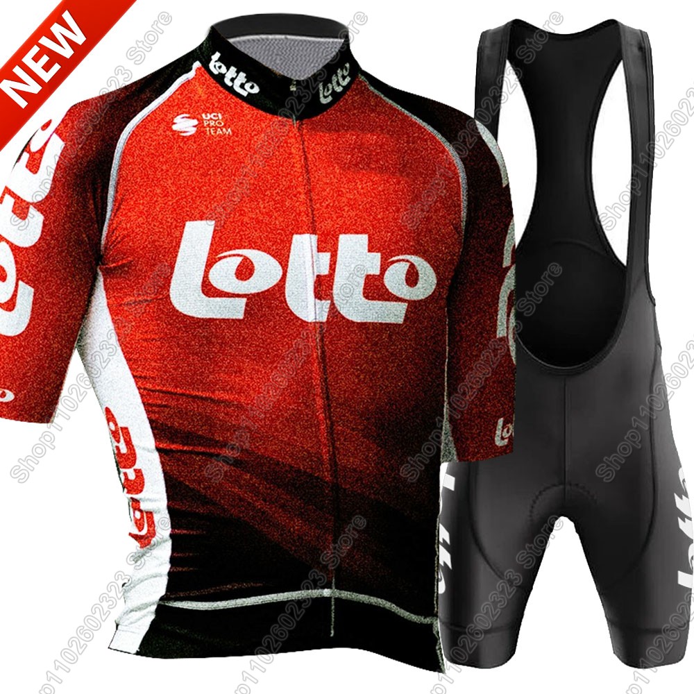 2025 로또 팀 사이클링 저지 세트 여름 벨기에 의류 - Mountain Biking Clothes 리뷰 및 가격