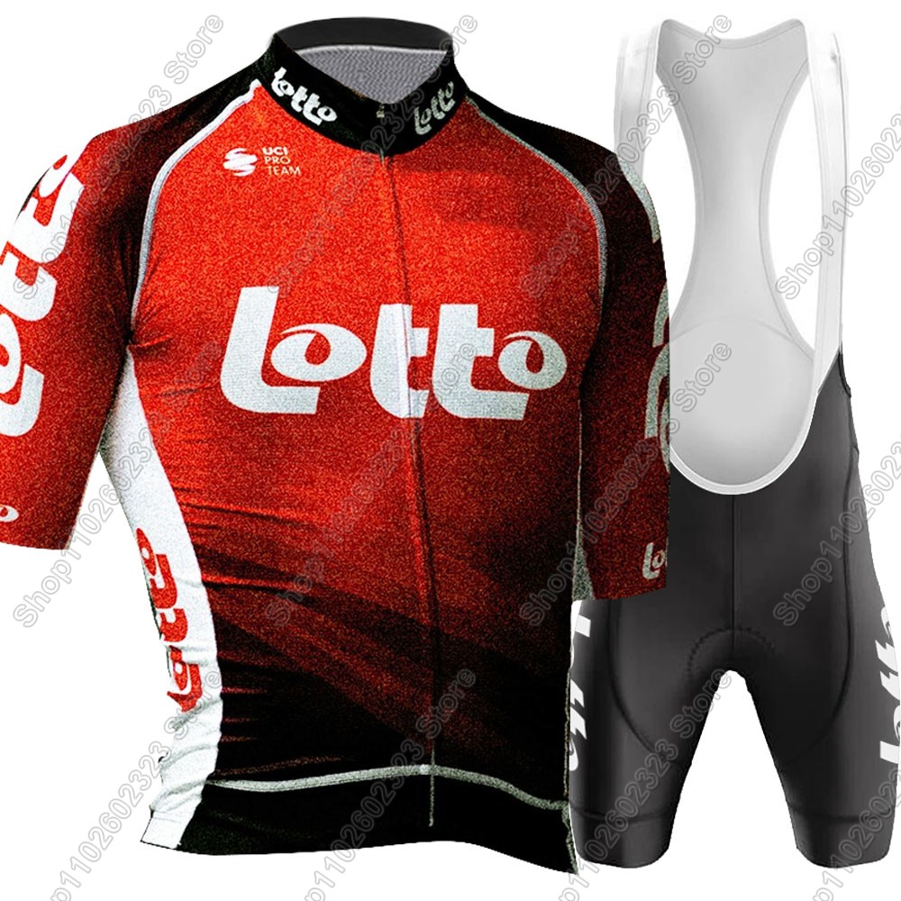 2025 로또 팀 사이클링 저지 세트 여름 벨기에 의류 - Mountain Biking Clothes 리뷰 및 가격