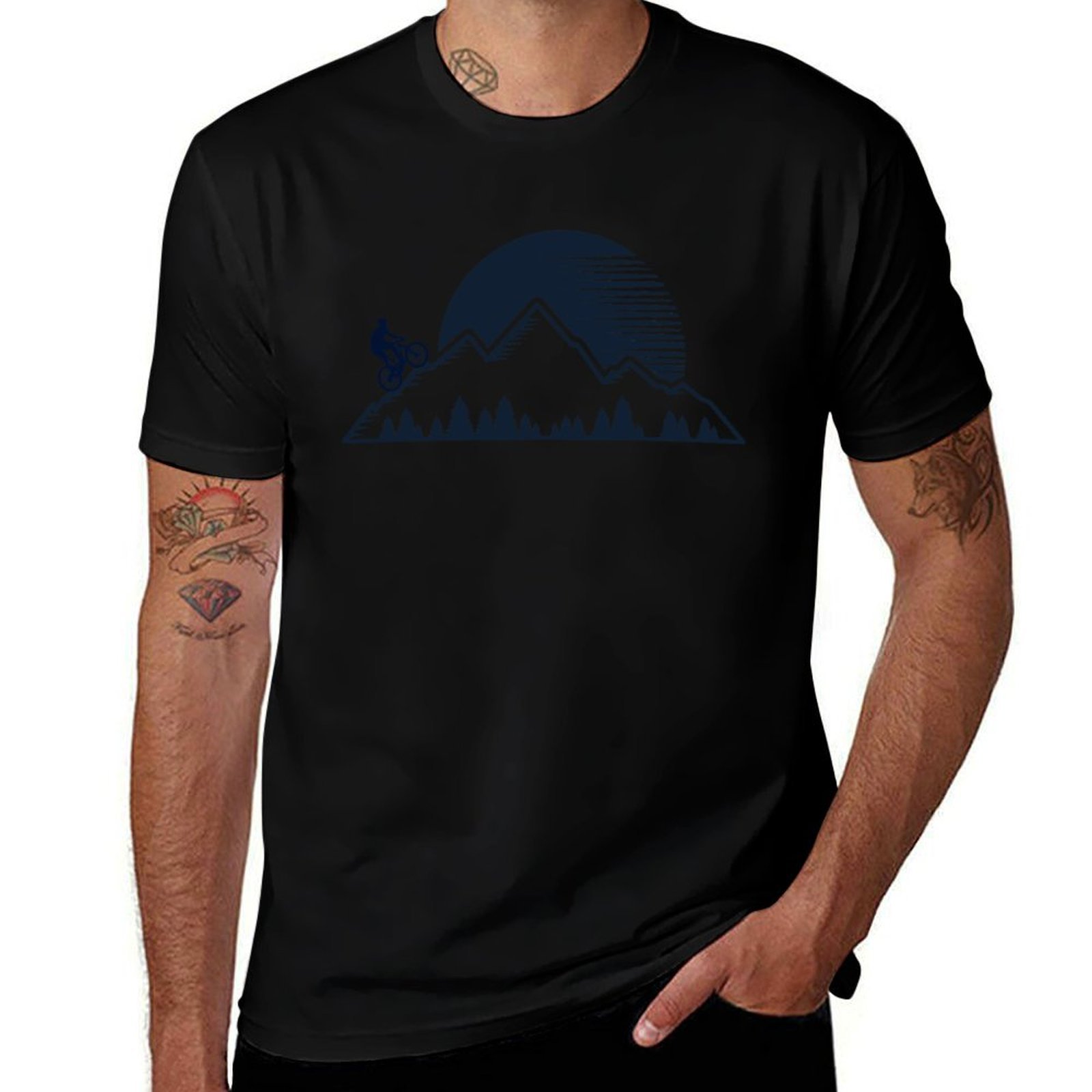빈티지 산악 자전거 콜로라도 티셔츠 작업복 캐주얼 티셔 - Mountain Biking Colorado 리뷰 및 가격
