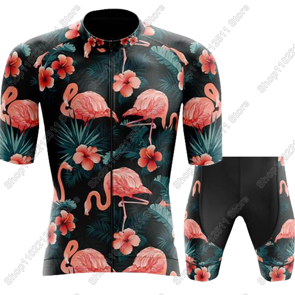 2025 플라밍고 사이클링 저지 세트 자전거 의류 남성 - Mountain Biking Clothes 리뷰 및 가격