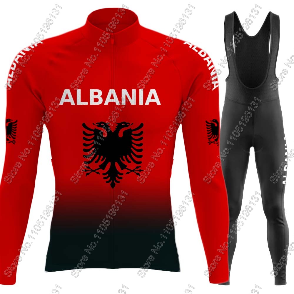 알바니아 국가대표팀 2026 사이클링 저지 세트 긴팔  - Mountain Biking Clothes 리뷰 및 가격