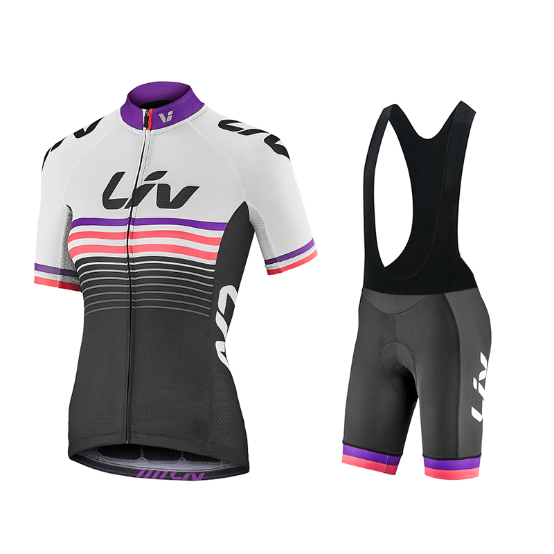 LIV 여름 사이클링 저지 턱받이 반바지 세트 여성 1 - Mountain Biking Clothes 리뷰 및 가격